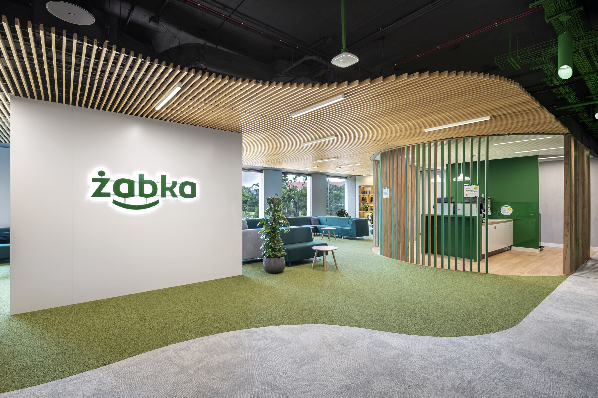 Żabka Polska的办公室的美学装修设计3