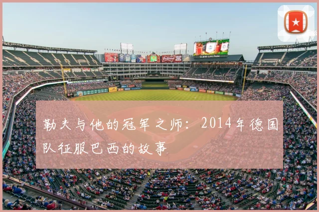勒夫与他的冠军之师：2014年德国队征服巴西的故事