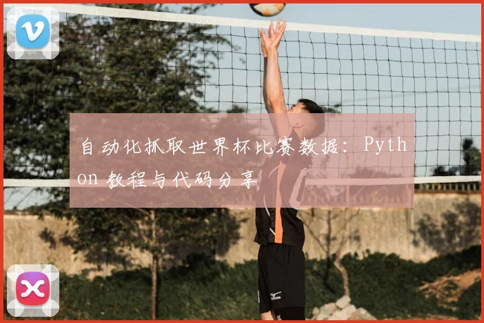 自动化抓取世界杯比赛数据：Python 教程与代码分享